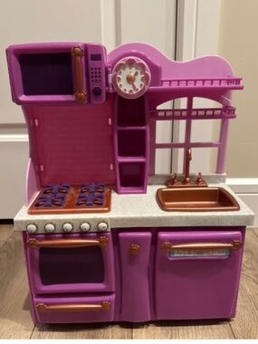 Our Generation Gourmet Kitchen Playset - Lilac/Purple